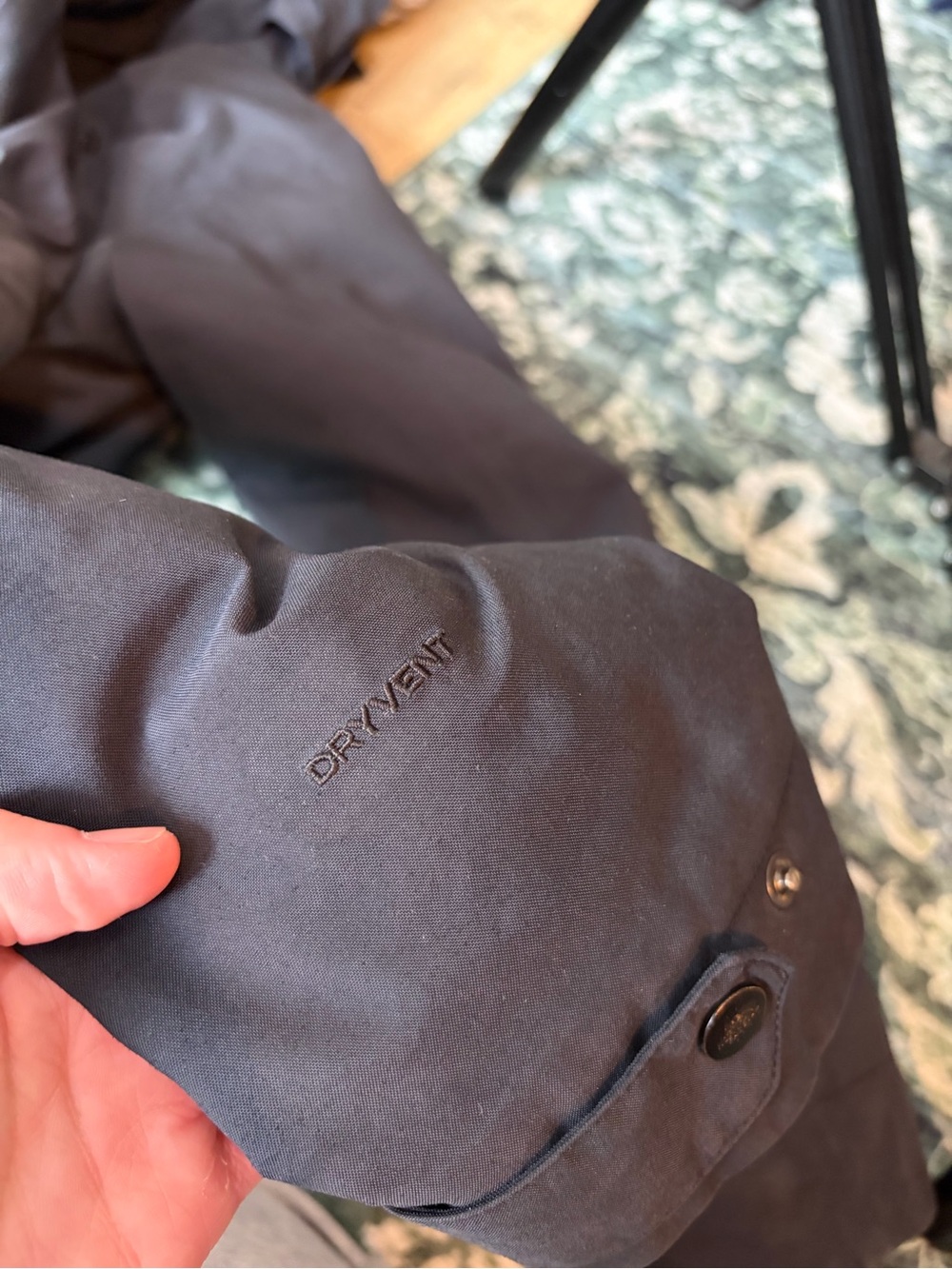 The North Face Black Goose Down Parka Longline Jacket - Picture 9 of 16